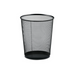 Bote de basura mesh metal color negro