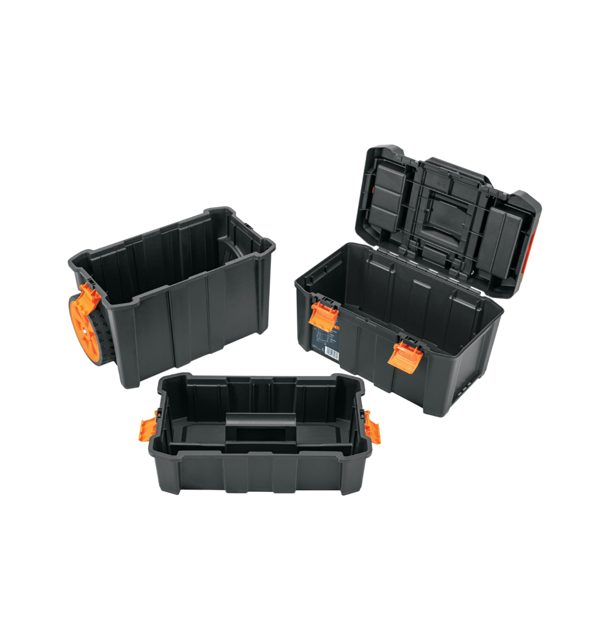 Caja para herramientas 19"x 25" 3 en 1 desmontable con ruedas