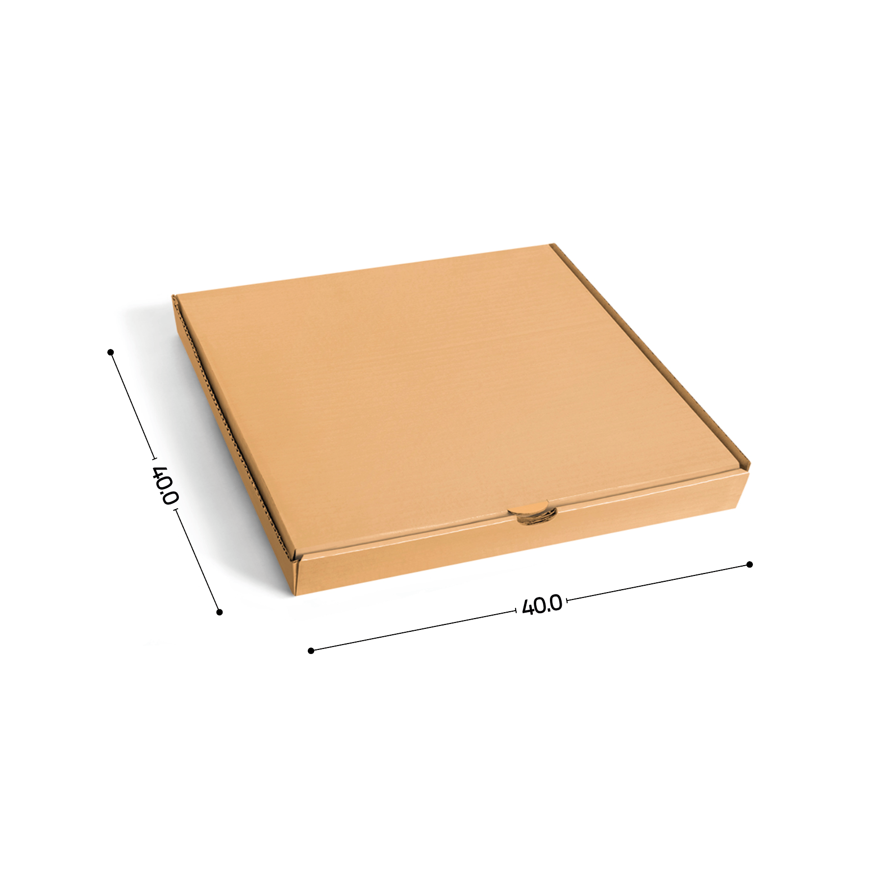 Caja Pizzera  40x40
