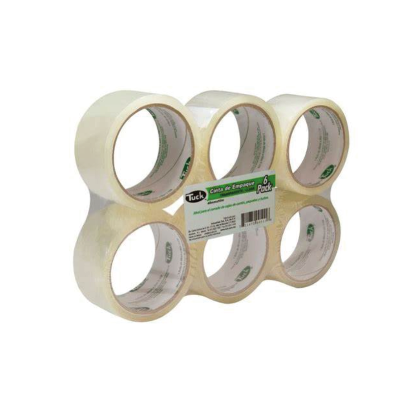 Cinta Transparente TUK-T179 hotmelt - $42.68 /pza (Paquete 6 piezas)