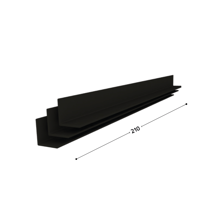 Esquinero de plástico, Largo 210, 180 1 "1/2 - Desde $12.69 /pza (Paquete 25 piezas)