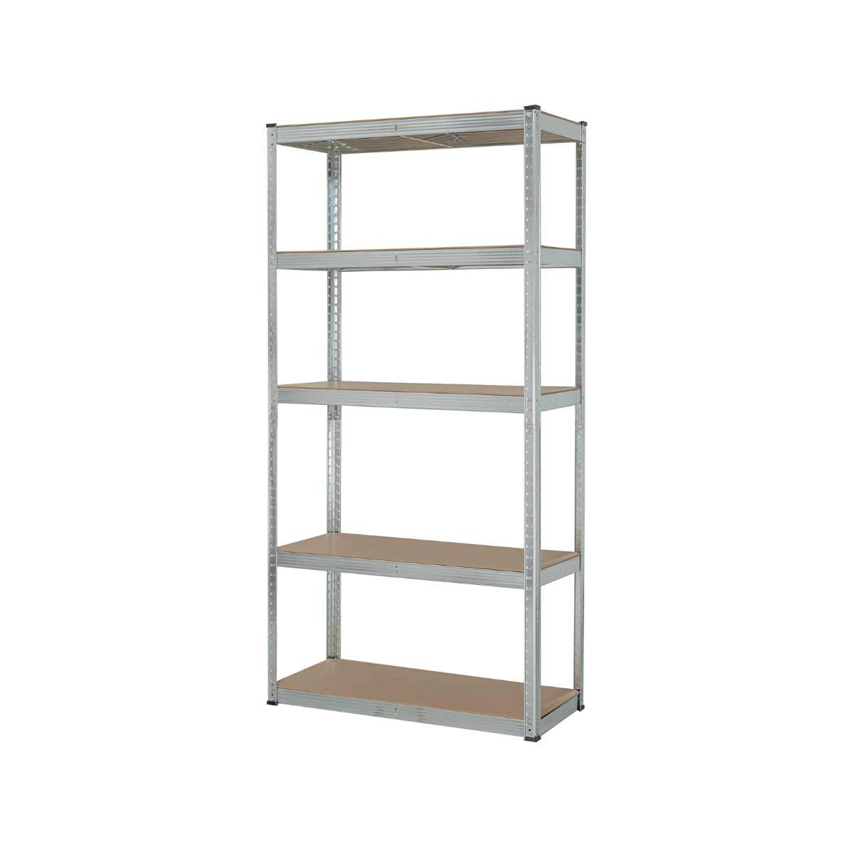 Estante metal con MDF 180x40x90 marca Pretul  5 repisas