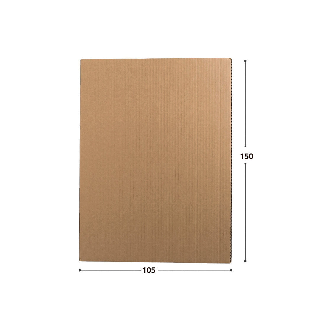 Lamina corrugado 105x150cm