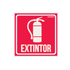Letreros de señalización Extintor