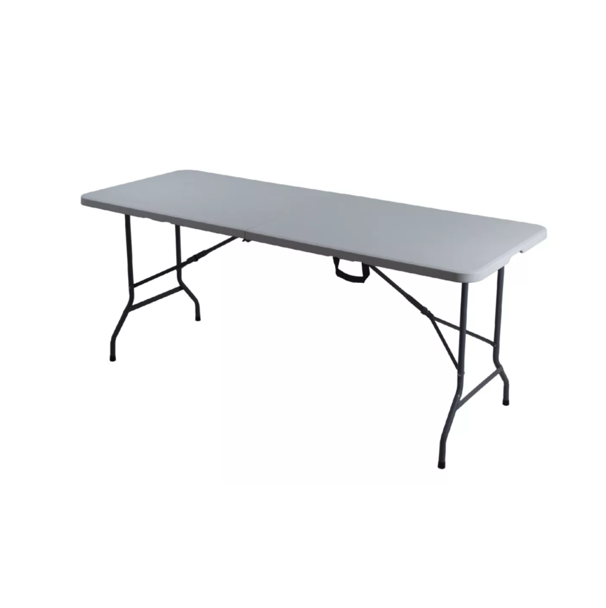 Mesas Plegables Portafolio De Plástico 1.80 m, marca loomber color blanco