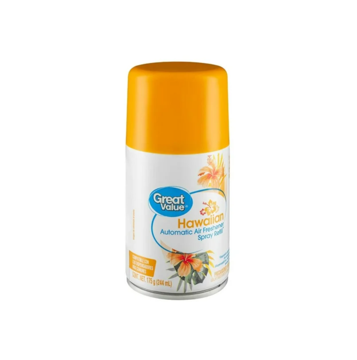 Repuesto de aromatizante ambiental Great Value en aerosol aroma relaxing breeze 175 g