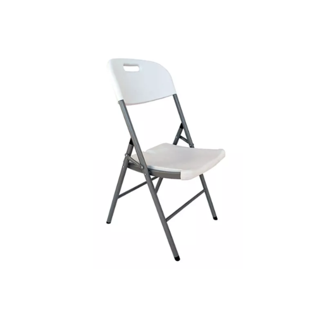 Sillas Plegables de plástico color blanco