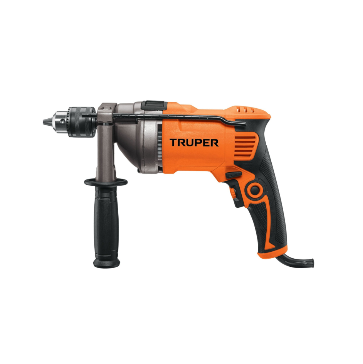 Taladro 1/2" marca truper color naranja 850 w