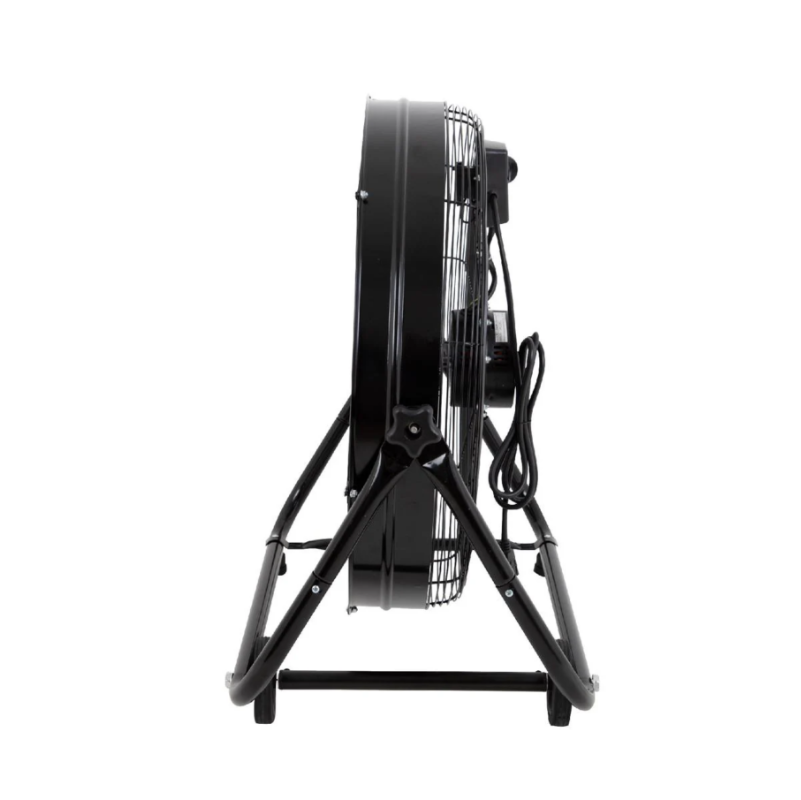 Ventilador De Piso Industrial 24 Pulgadas Aluminio Kingsman